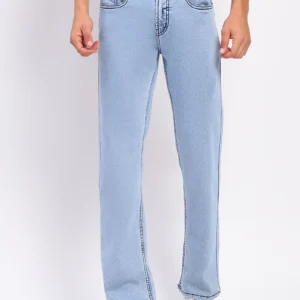 Sraddos Stretchable Light Blue Cotton Blend Jeans