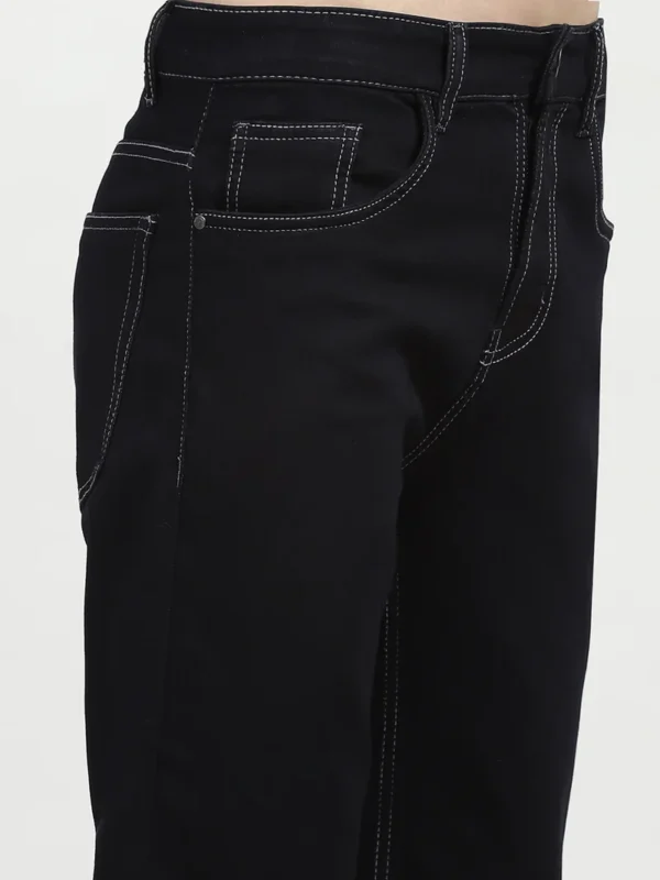 Sraddos Carbon Blue Cotton Jeans - Image 2